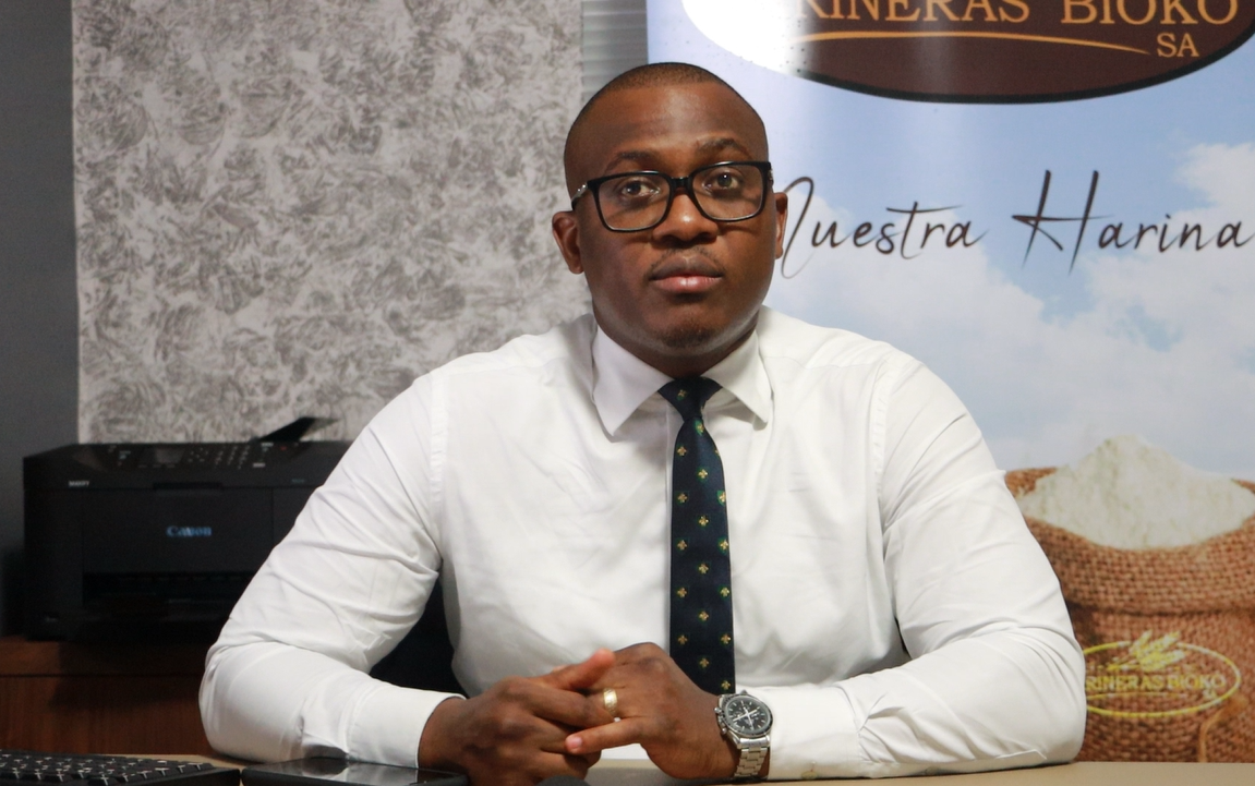 Juan Nguema ONDO NCHAMA, director y promotor de Harineras Bioko.